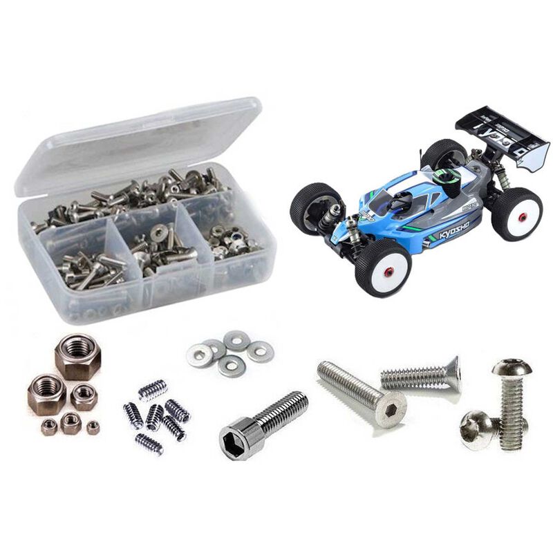 Stainless Steel Screw Kit, 1/8 Kyosho Inferno MP10 TKI2 Nitro