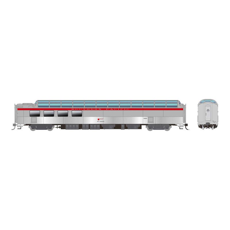 HO SP Dome-Lounge with Flat Sides, SP General Service #3603