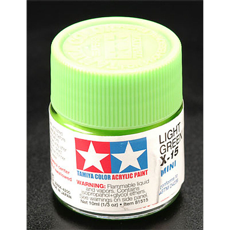 Acrylic Mini X15, Light Green