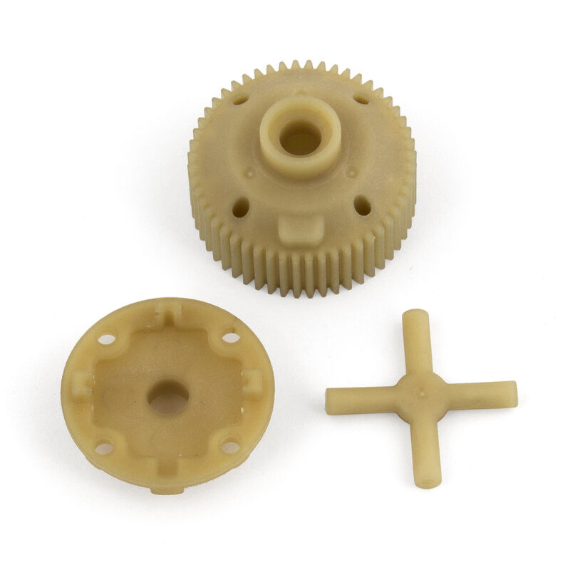 Gear Differential Case, 1/10 Team Associated RC10B6.1