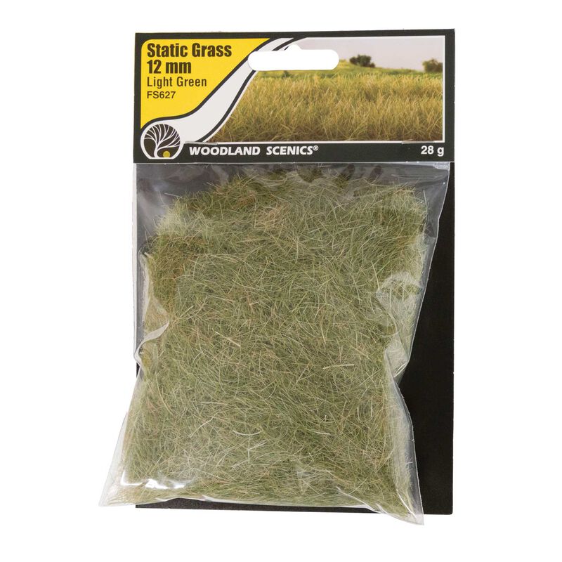 Static Grass Light Green 12mm
