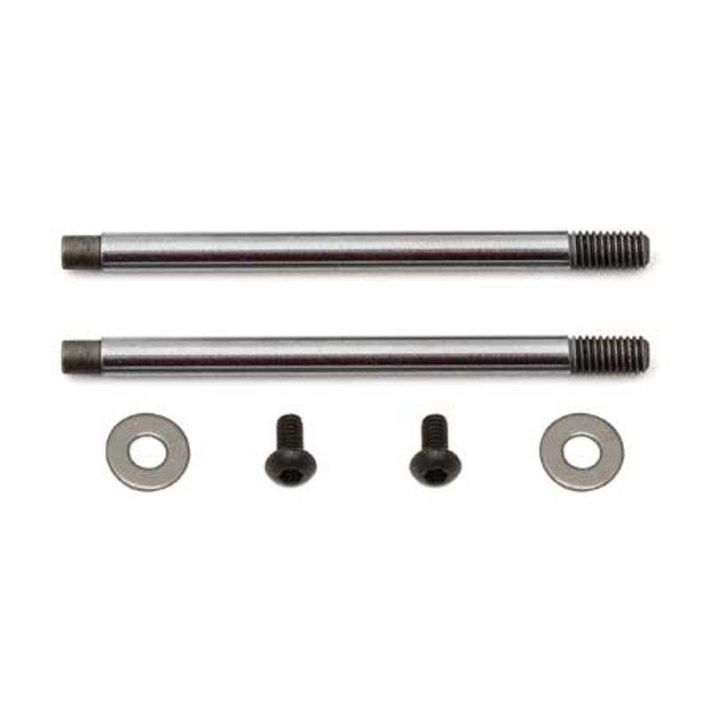 Factory Team 3x23mm Shock Shaft V2 Chrome