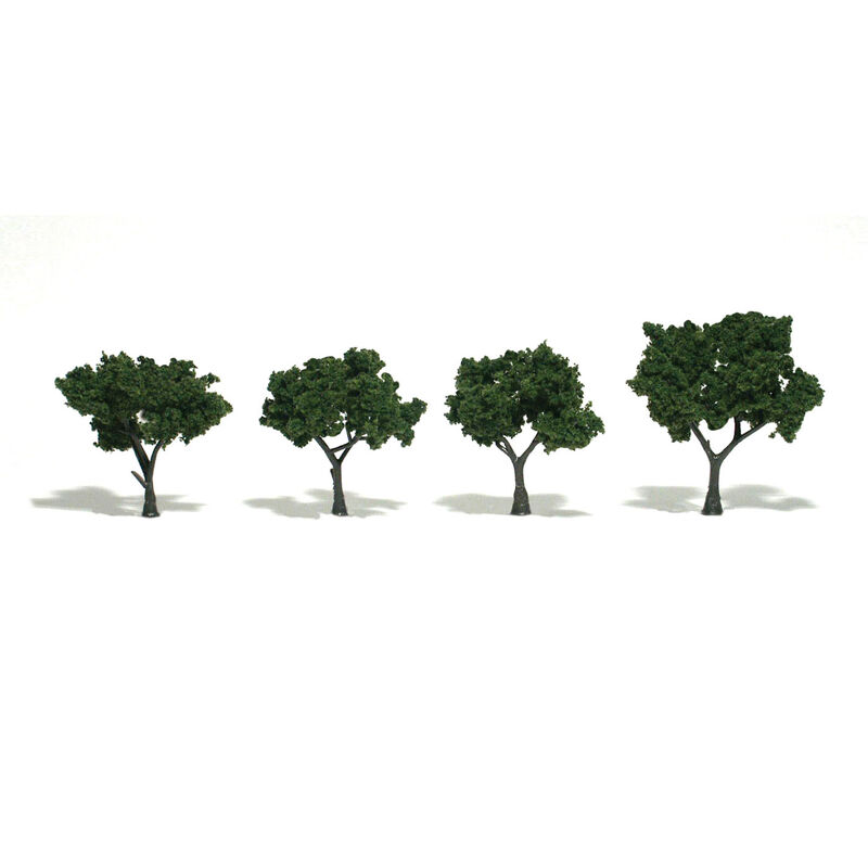 Ready-Made Tree, Medium Green 2-3" (4)