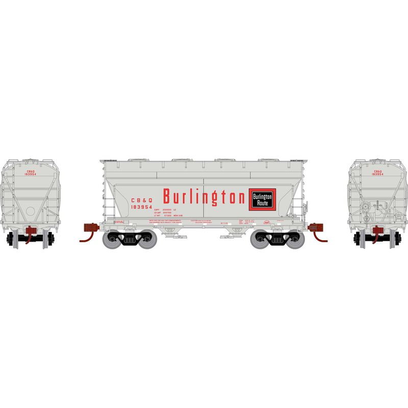 N ACF 2970 Covered Hopper, CB&Q #183954