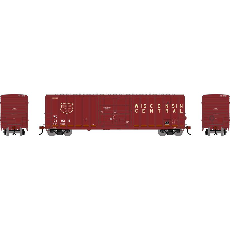 HO ATH 50' FMC 5327 12' Plug Door Box Car, WC #21025