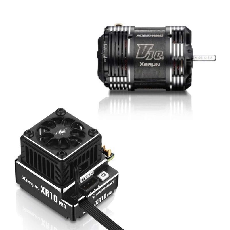 XERUN XR10 Pro G2S Brushless ESC/V10 G3 Motor 5.5T Combo