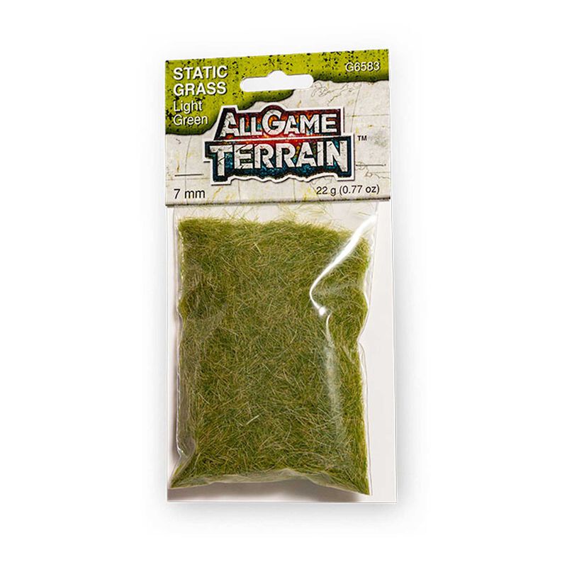 7 mm Light Green Static Grass