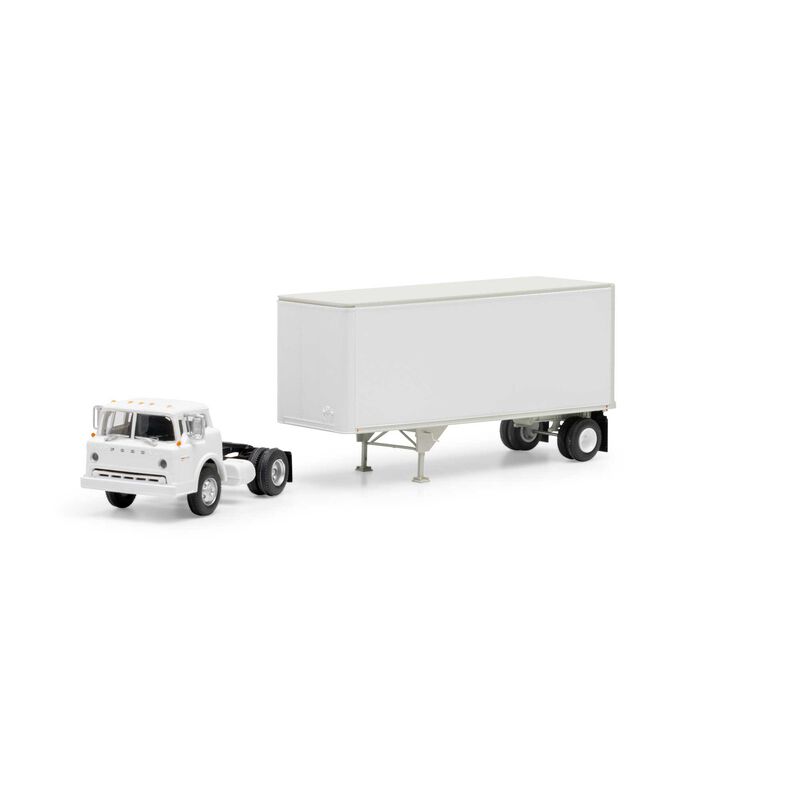 HO RTR Ford C/28' Trailer, Owner Operator