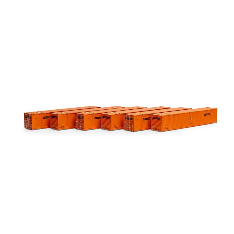 HO 53' CIMC Container, Schneider #2 (6)