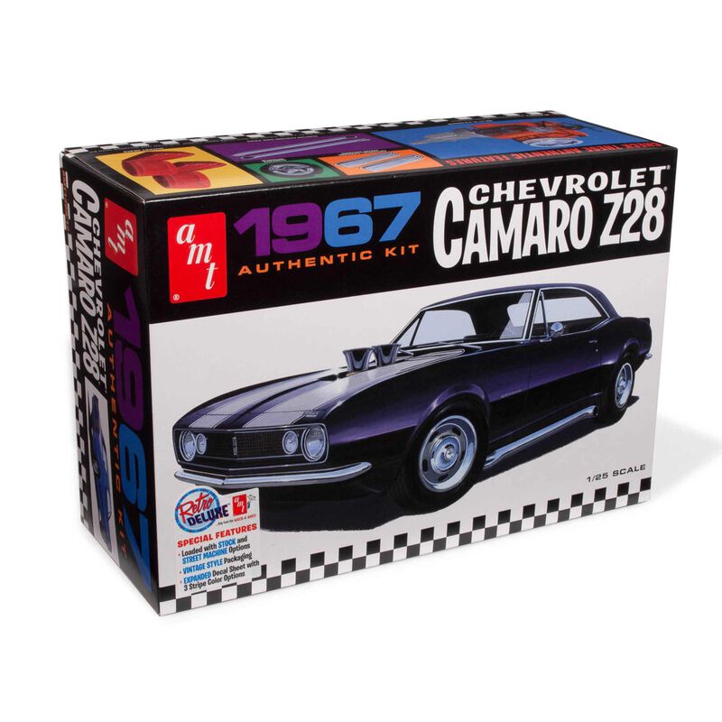 1/25 1967 Chevy Camaro Z28 Model Kit