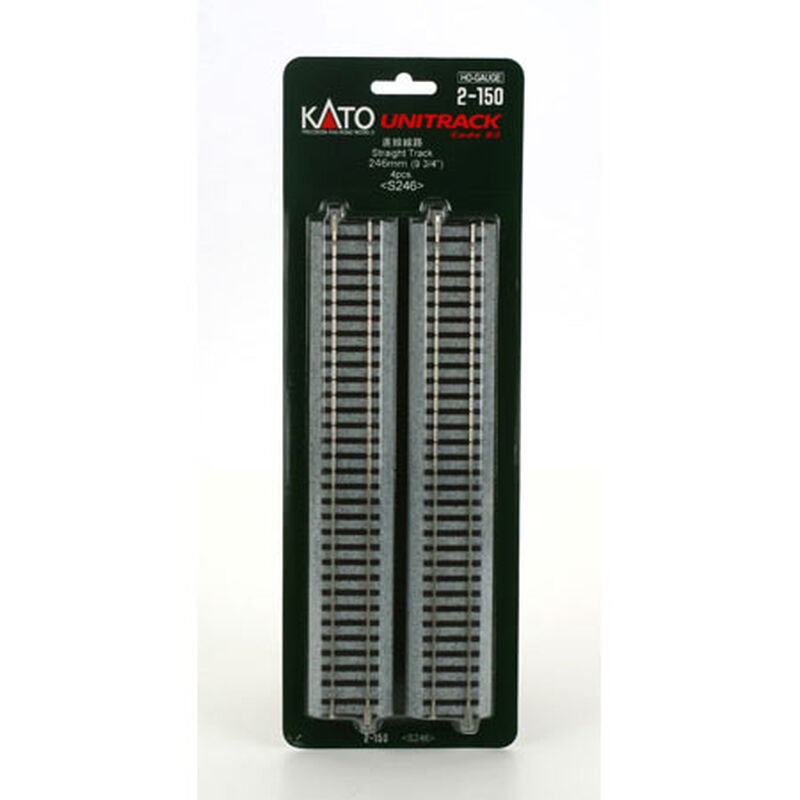HO 246mm 9-3/4" Straight (4)