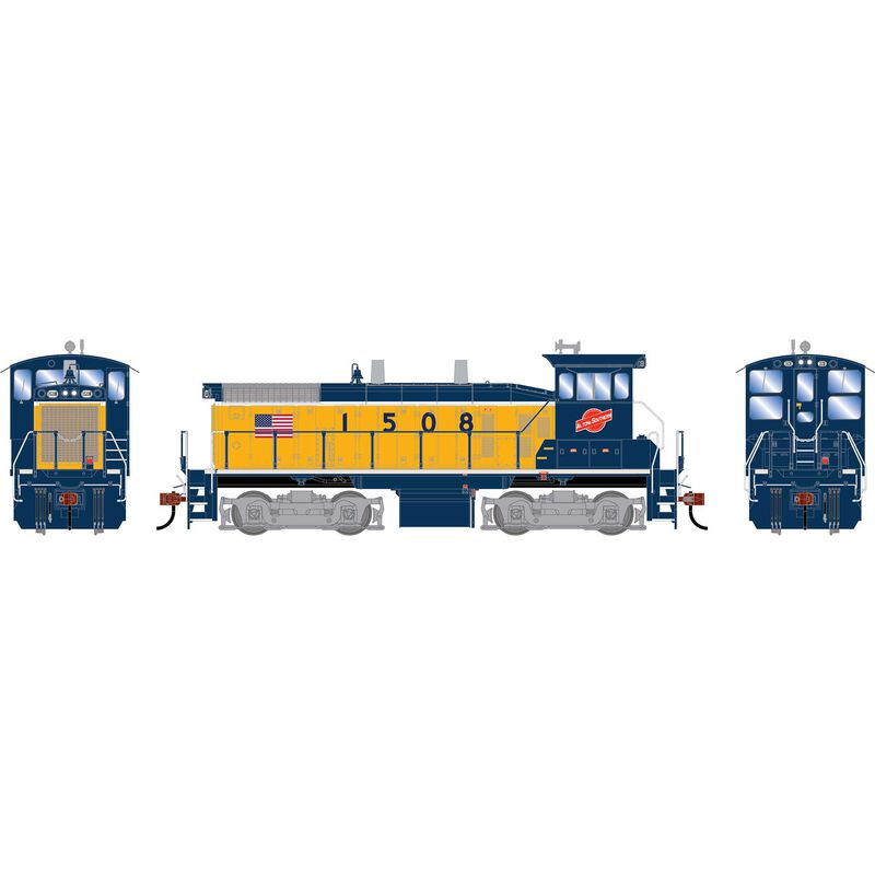 HO ATH SW1500 Locomotive, ALS #1508