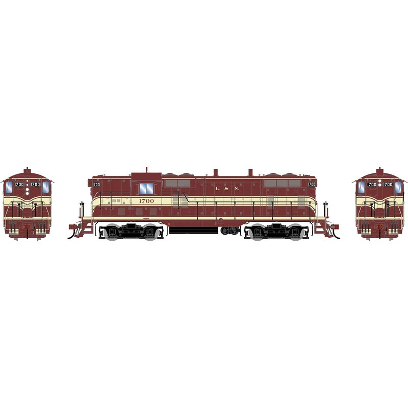 HO GEN GP7L Locomotive, Patched LN #1700