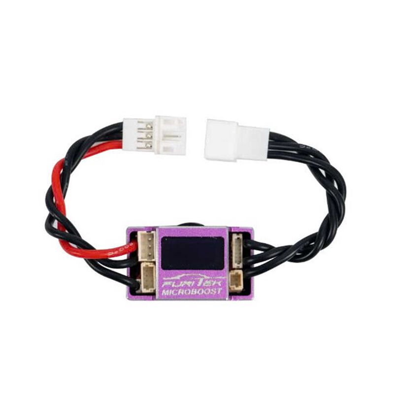 Microboost Brushless Sensored/ Sensorless Electronic Speed Control, 1/24 & 1/28 Vehicles, Purple