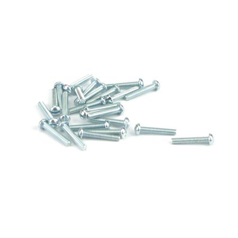 Round Head Screw, 2-56 x 5/16" (24)