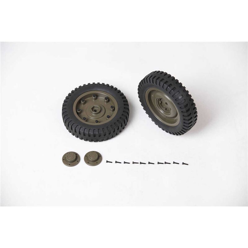 Rear Wheel Assembly: 1/6 MB Scaler