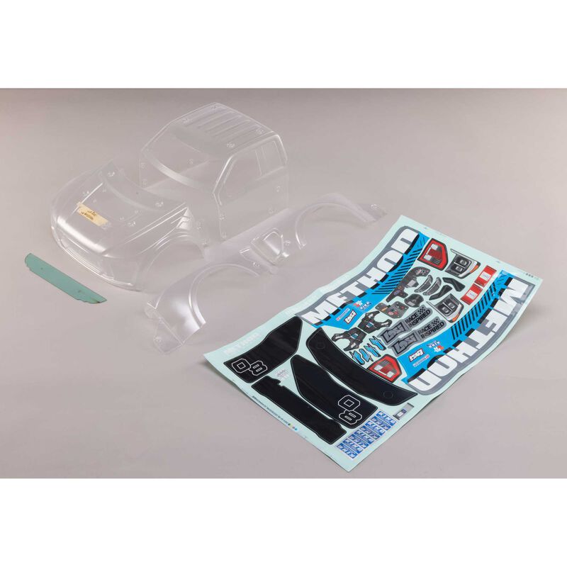 F150 Raptor Clear Body Set: 1/10 Baja Rey 2.0