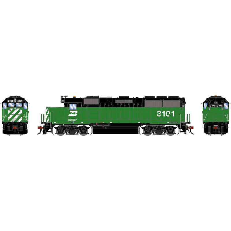 HO GEN GP50 PH I Locomotive, BN #3101