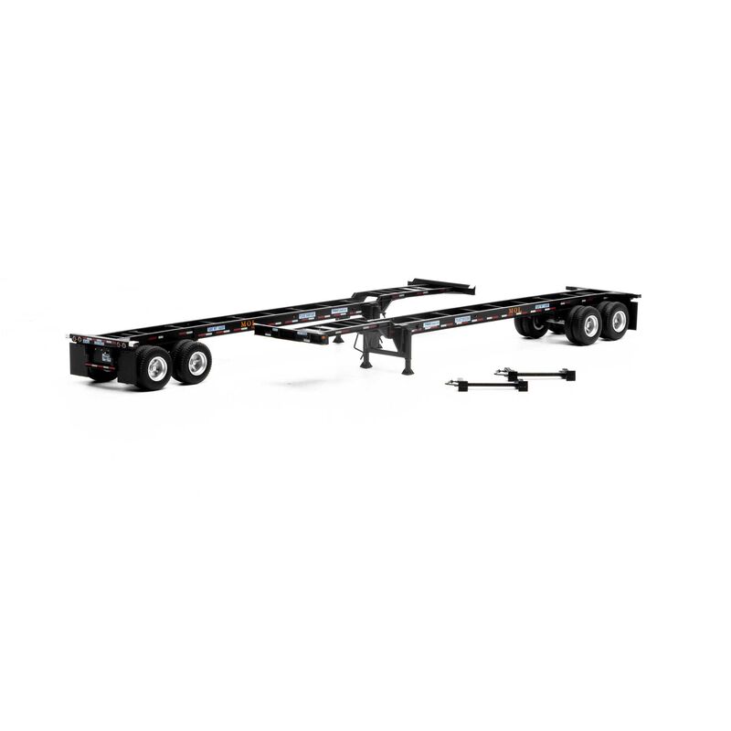 HO 40' Container Chassis, TLXZ #1 (2)