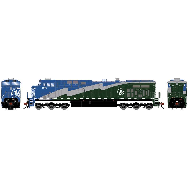 HO ATH AC4400CW Locomotive, GECX 'Demonstrator' #2005
