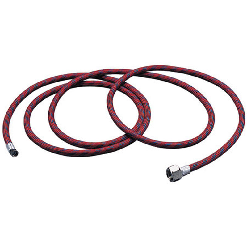 Braided Air Hose with Coupling, 10'