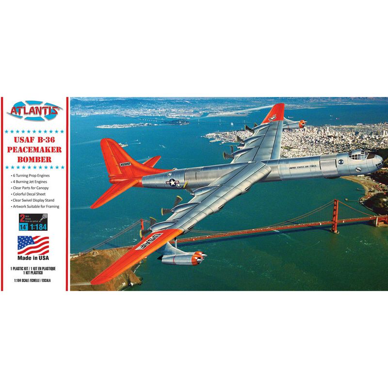B-36 Peacemaker with Swivel Stand, 1/184