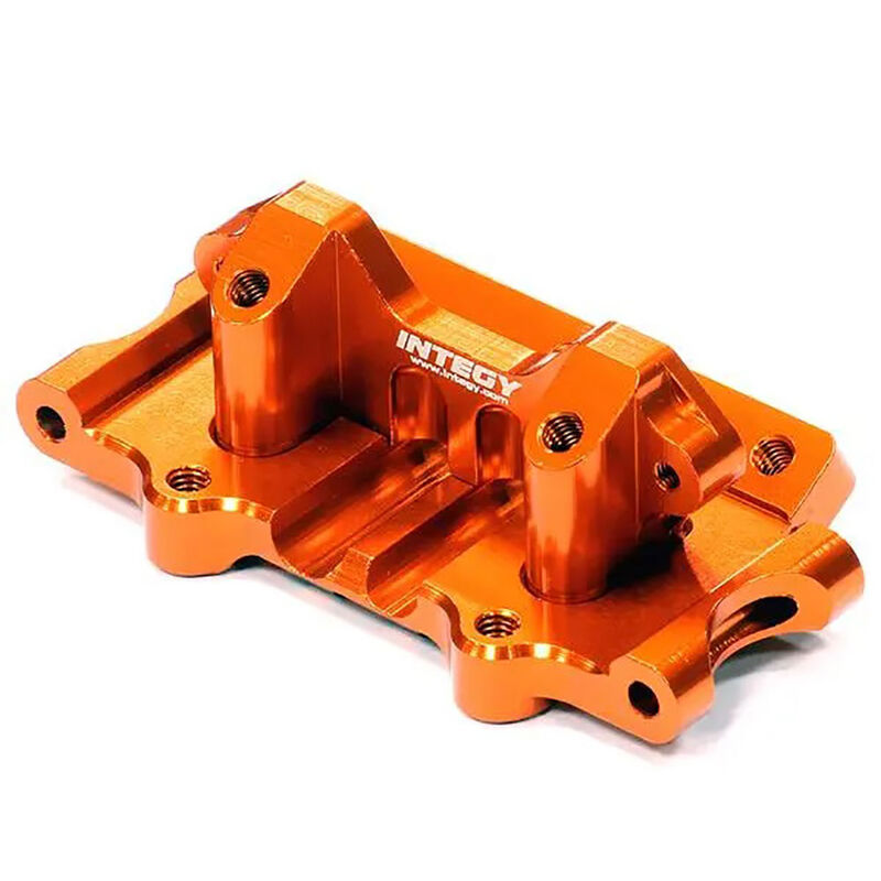 T3 Front Bulkhead, Orange: Traxxas Rustler, Stampede, Slash 2WD