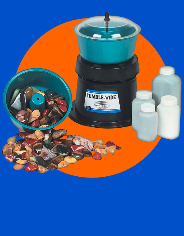Raytech TV-5 Rock Polisher Starter Kit