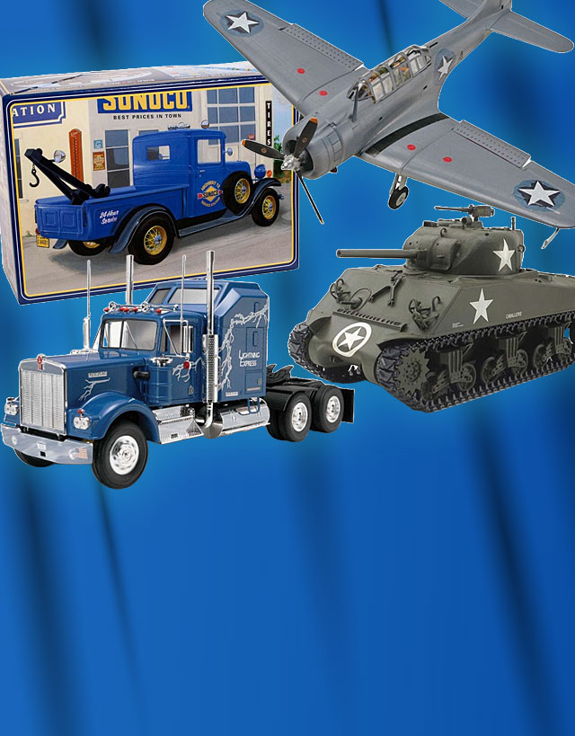 Plastic Models By Type