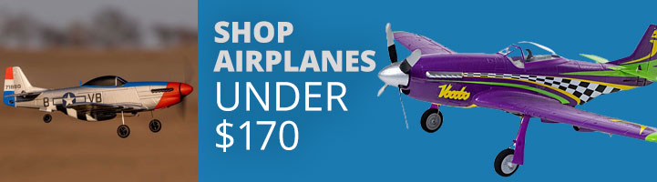 Airplanes under $170