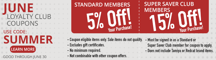 Tower Hobbies Monthy Coupon Codes