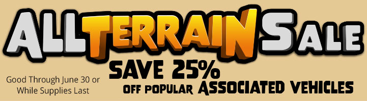 Tower Hobbies - All Terrain Sale
